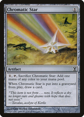 Chromatic Star [Time Spiral] Magic: The Gathering