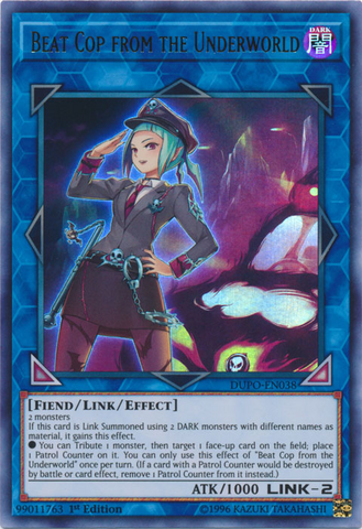 Beat Cop from the Underworld [DUPO-EN038] Ultra Rare Yu-Gi-Oh!