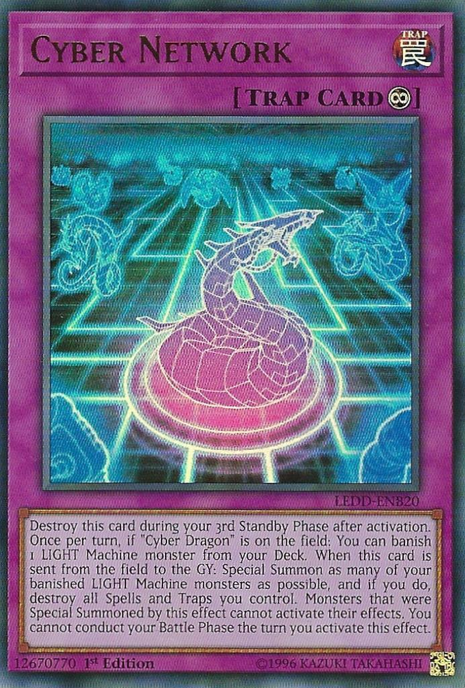 Cyber Network [LEDD-ENB20] Ultra Rare Yu-Gi-Oh!