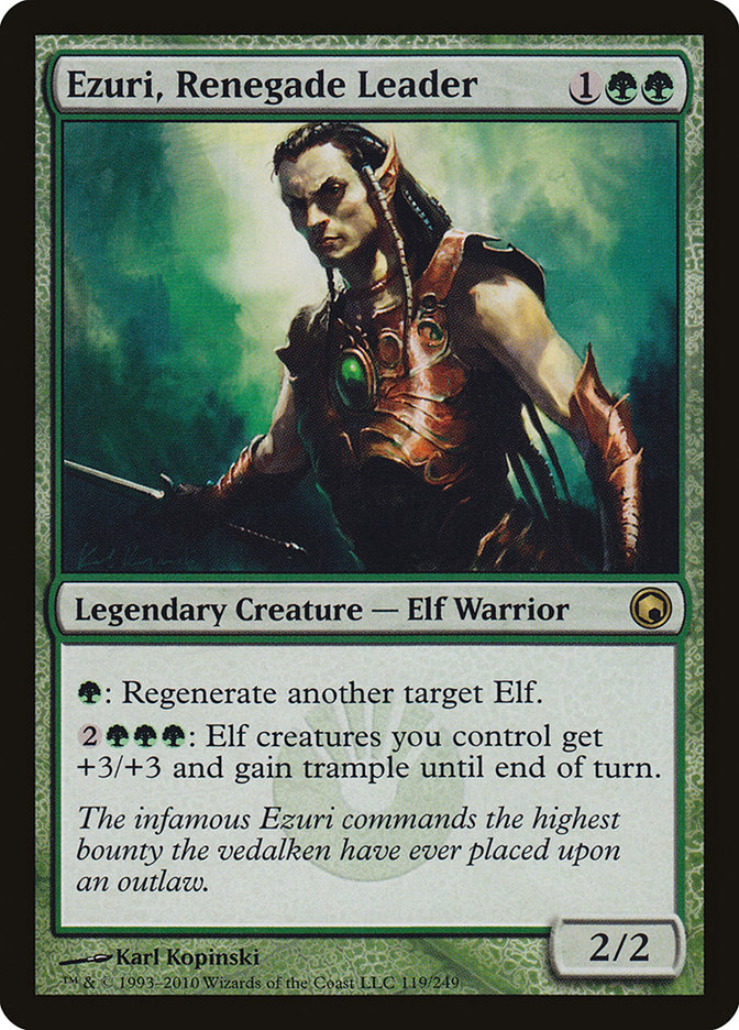 Ezuri, Renegade Leader [Scars of Mirrodin] Magic: The Gathering
