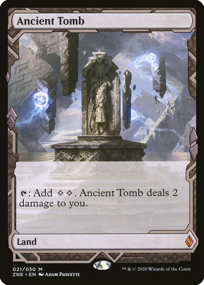Ancient Tomb (Expeditions) [Zendikar Rising Expeditions] Magic: The Gathering