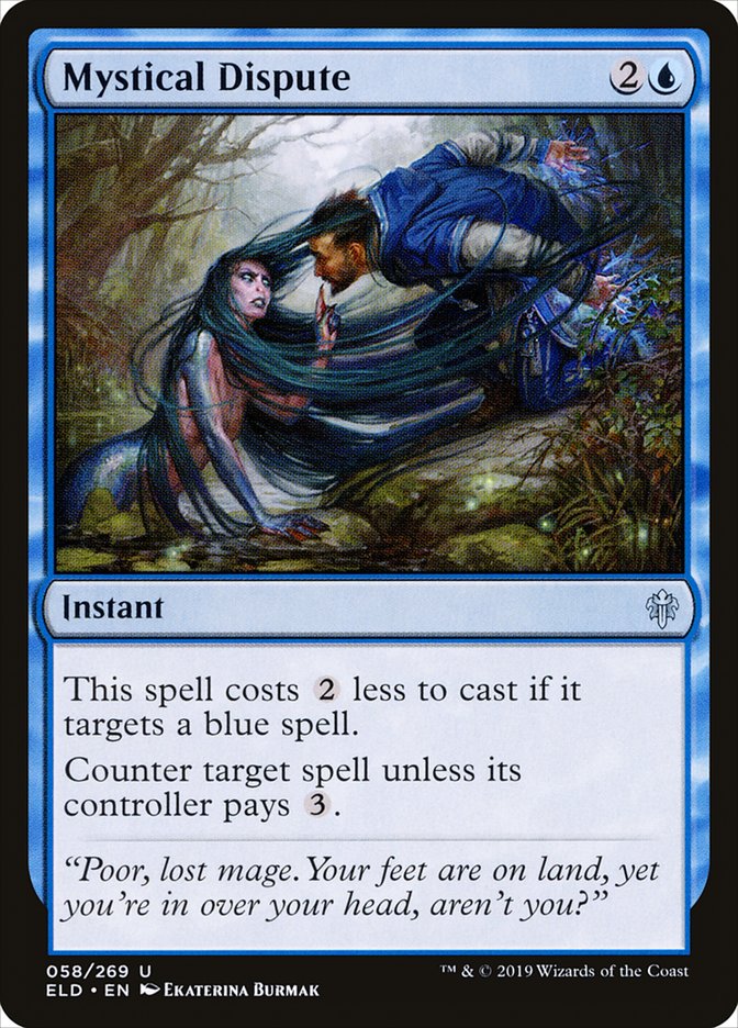 Mystical Dispute [Throne of Eldraine] Magic: The Gathering
