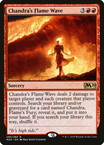 Chandra's Flame Wave [Core Set 2020] Magic: The Gathering