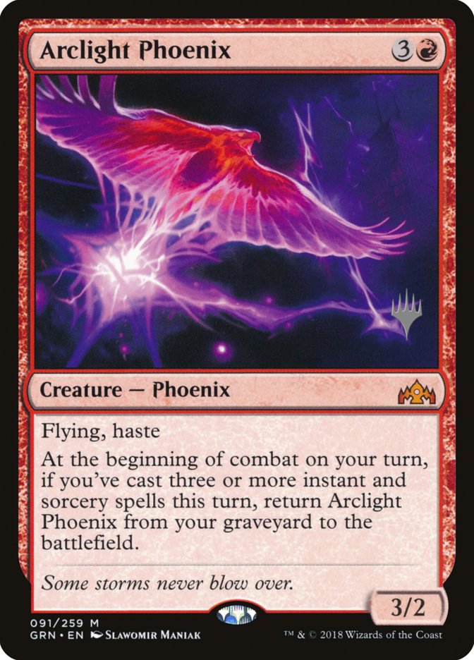 Arclight Phoenix (Promo Pack) [Guilds of Ravnica Promos] Magic: The Gathering