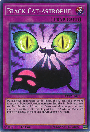 Black Cat-astrophe [DRL2-EN037] Super Rare Yu-Gi-Oh!