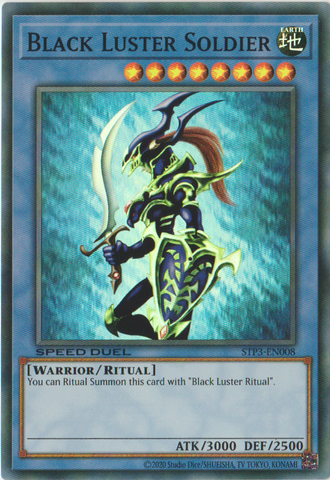 Black Luster Soldier [STP3-EN008] Super Rare Yu-Gi-Oh!
