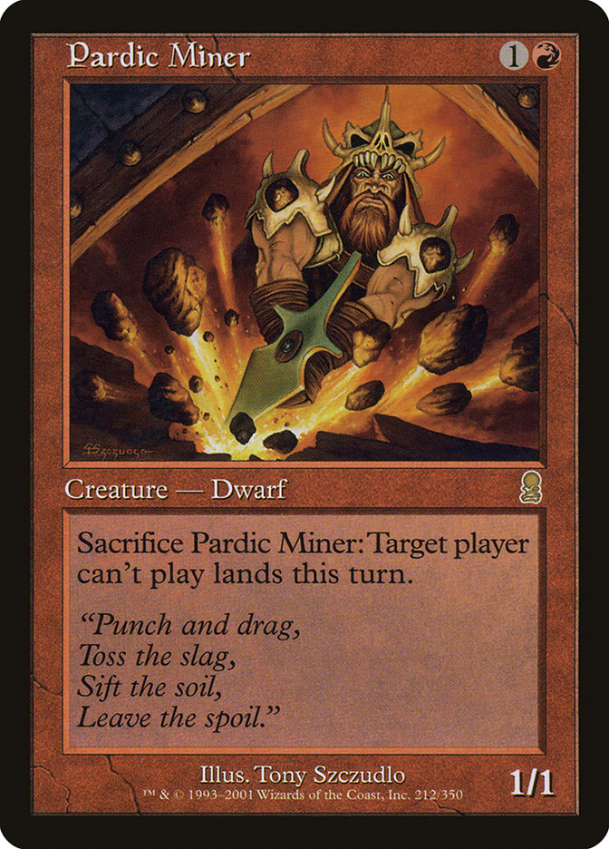 Pardic Miner [Odyssey] Magic: The Gathering