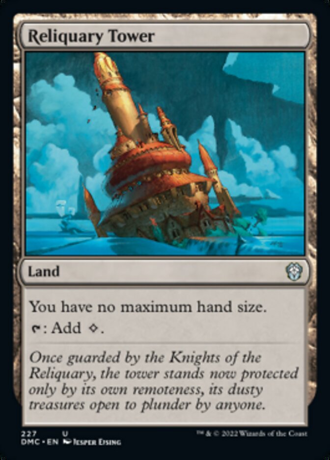 Reliquary Tower [Dominaria United Commander] Magic: The Gathering