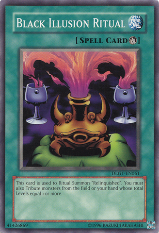 Black Illusion Ritual [DLG1-EN061] Common Yu-Gi-Oh!