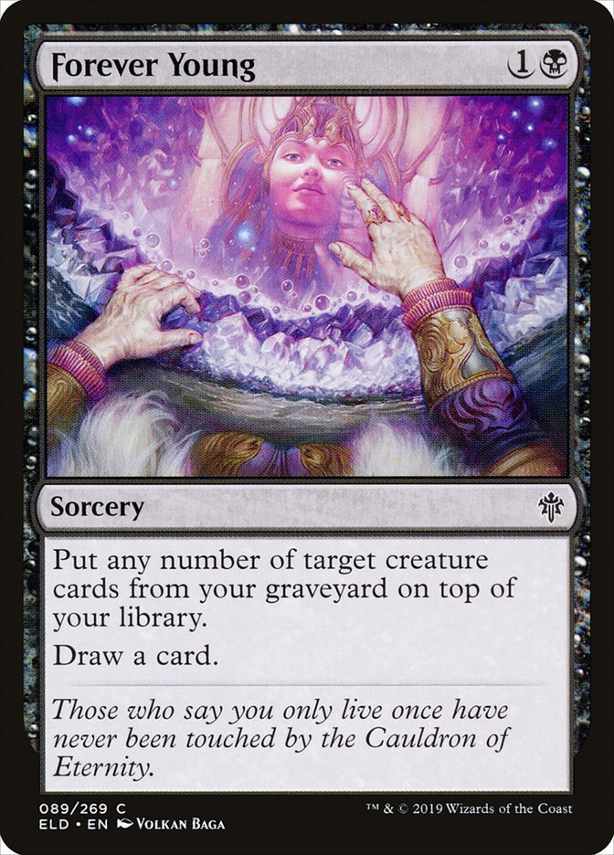 Forever Young [Throne of Eldraine] Magic: The Gathering