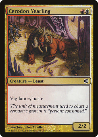 Cerodon Yearling [Alara Reborn] Magic: The Gathering