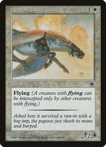 Armored Pegasus [Portal Demo Game] Magic: The Gathering