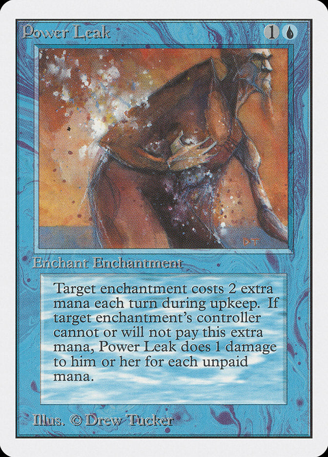 Power Leak [Unlimited Edition] Magic: The Gathering
