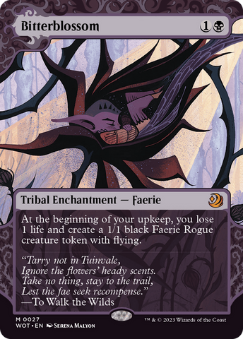 Bitterblossom [Wilds of Eldraine: Enchanting Tales] Magic: The Gathering