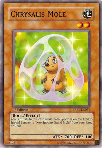 Chrysalis Mole [TAEV-EN011] Common Yu-Gi-Oh!