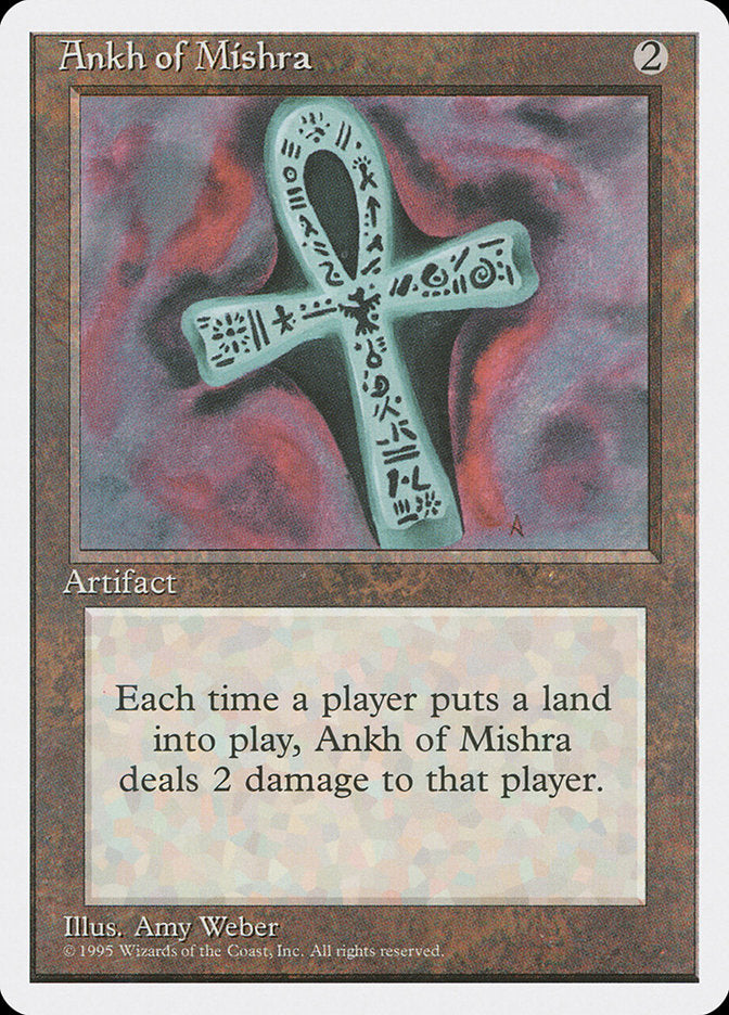 Ankh of Mishra [Fourth Edition] Magic: The Gathering