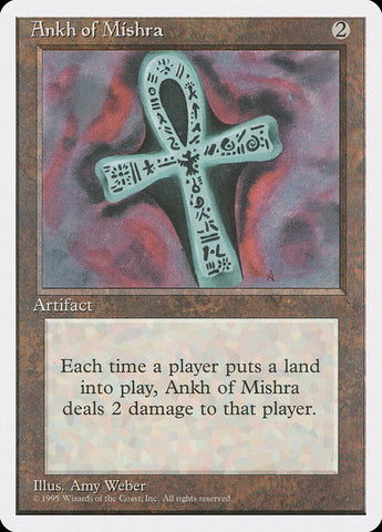 Ankh of Mishra [Fourth Edition] Magic: The Gathering