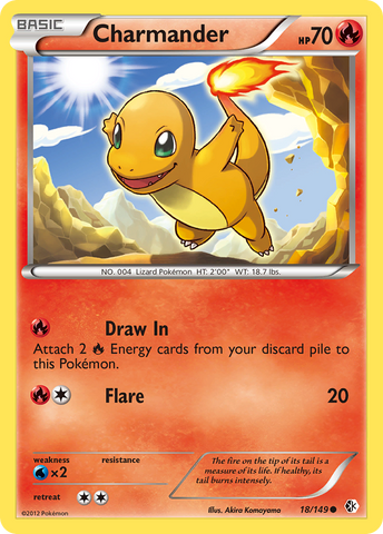 Charmander (18/149) [Black & White: Boundaries Crossed] Pokémon
