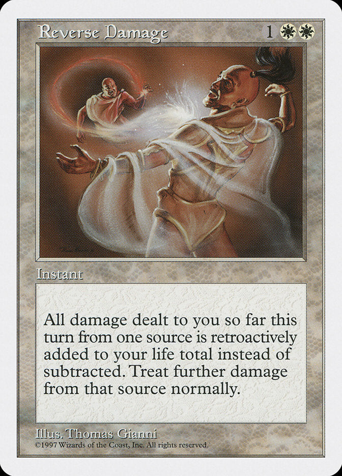 Reverse Damage [Fifth Edition] Magic: The Gathering