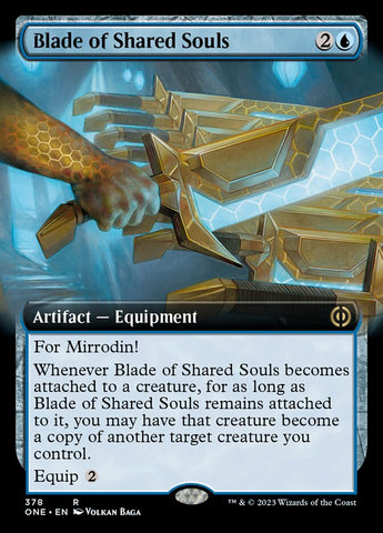 Blade of Shared Souls (Extended Art) [Phyrexia: All Will Be One] Magic: The Gathering