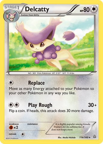 Delcatty (114/160) [XY: Primal Clash] Pokémon