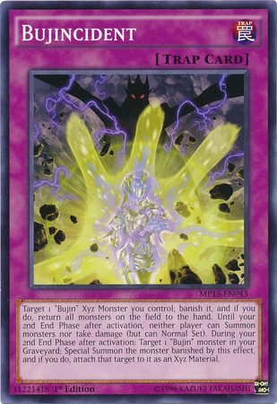Bujincident [MP15-EN043] Common Yu-Gi-Oh!