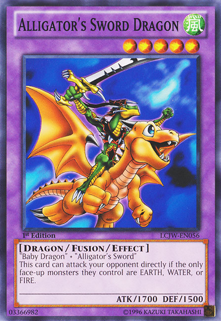 Alligator's Sword Dragon [LCJW-EN056] Common Yu-Gi-Oh!