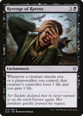 Revenge of Ravens [Throne of Eldraine] Magic: The Gathering