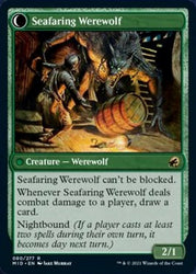 Suspicious Stowaway // Seafaring Werewolf [Innistrad: Midnight Hunt] Magic: The Gathering