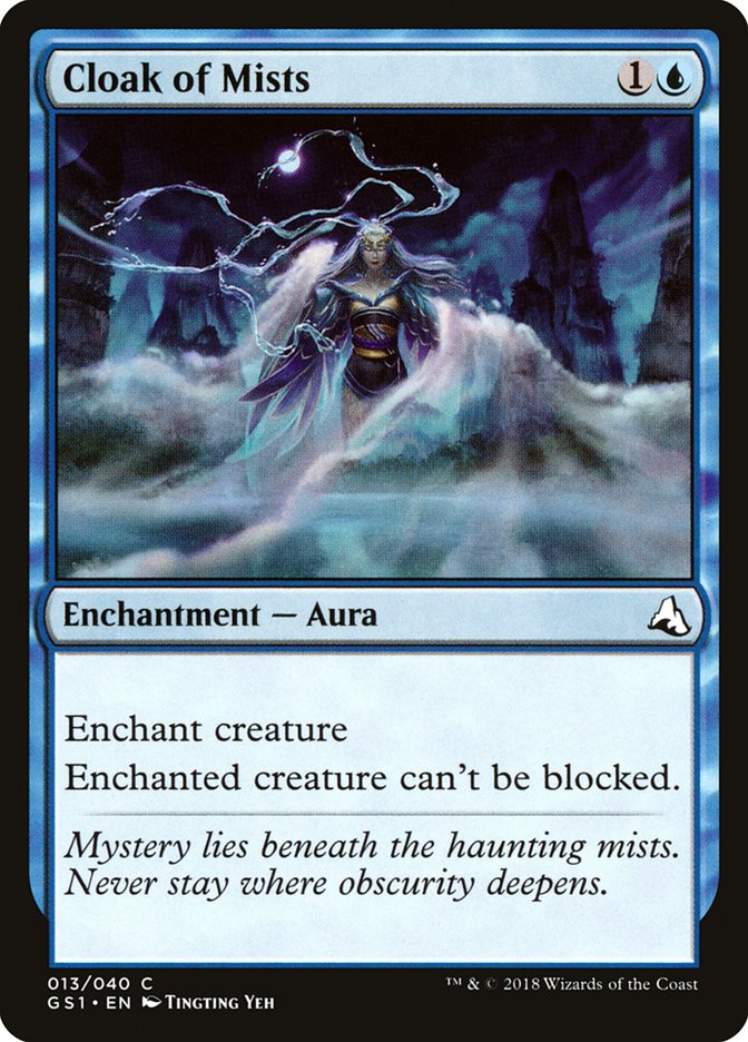 Cloak of Mists [Global Series Jiang Yanggu & Mu Yanling] Magic: The Gathering