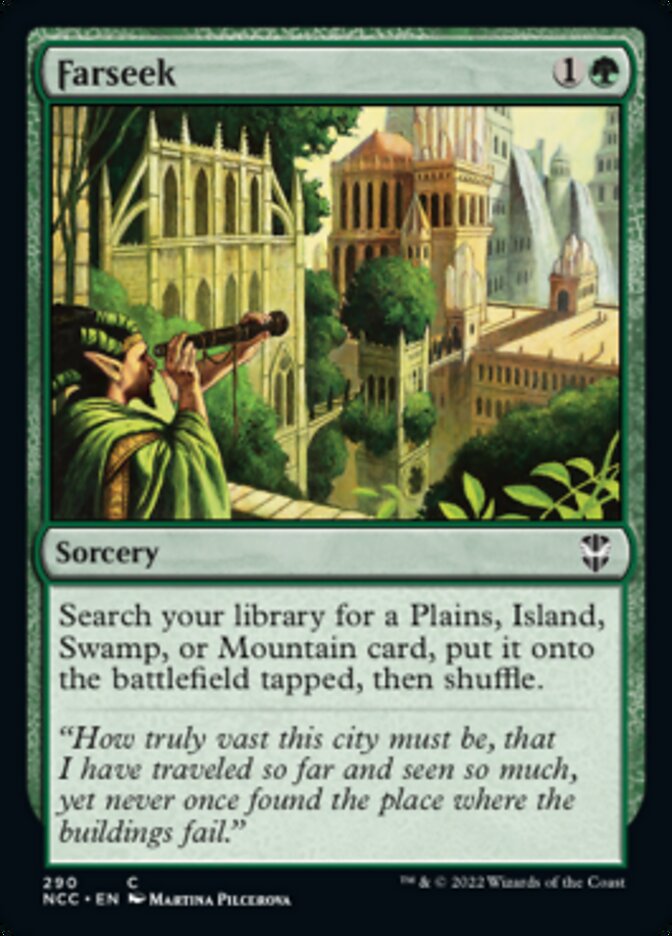 Farseek [Streets of New Capenna Commander] Magic: The Gathering