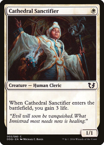 Cathedral Sanctifier [Duel Decks: Blessed vs. Cursed] Magic: The Gathering