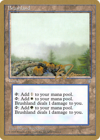 Brushland (Eric Tam) [Pro Tour Collector Set] Magic: The Gathering
