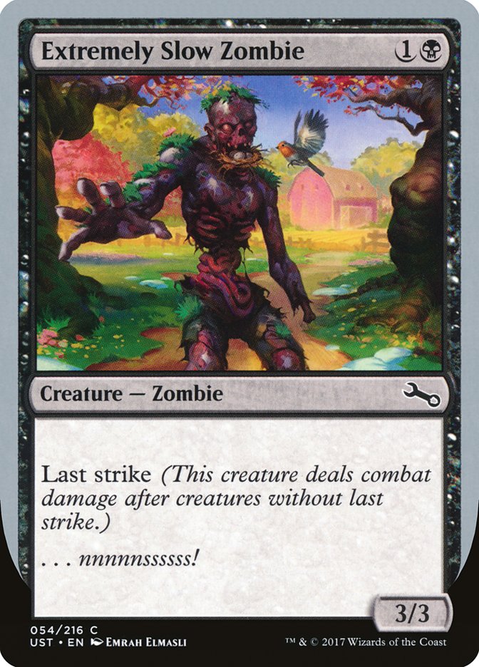 Extremely Slow Zombie ("...nnnnnssssss!") [Unstable] Magic: The Gathering