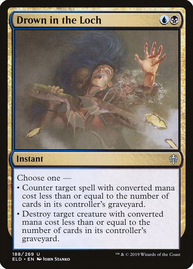 Drown in the Loch [Throne of Eldraine] Magic: The Gathering
