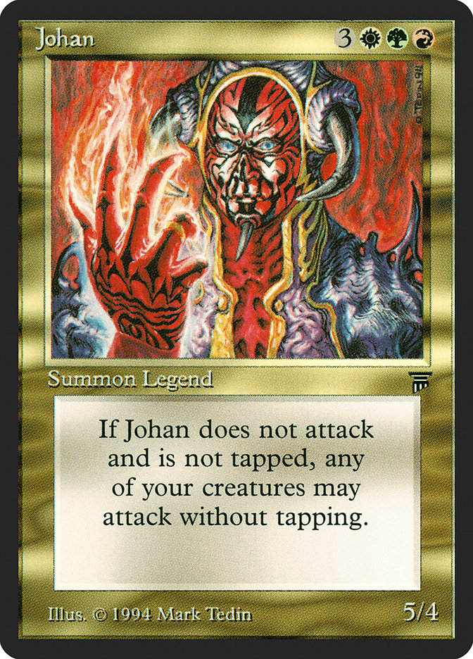 Johan [Legends] Magic: The Gathering