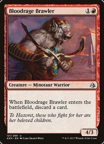 Bloodrage Brawler [Amonkhet] Magic: The Gathering