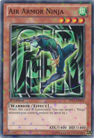 Air Armor Ninja [SP13-EN016] Starfoil Rare Yu-Gi-Oh!