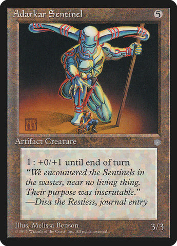 Adarkar Sentinel [Ice Age] Magic: The Gathering