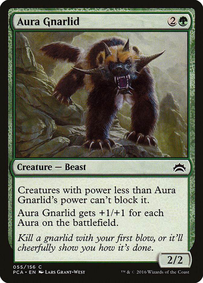 Aura Gnarlid [Planechase Anthology] Magic: The Gathering