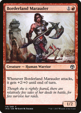 Borderland Marauder [Iconic Masters] Magic: The Gathering