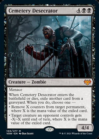 Cemetery Desecrator [Innistrad: Crimson Vow] Magic: The Gathering