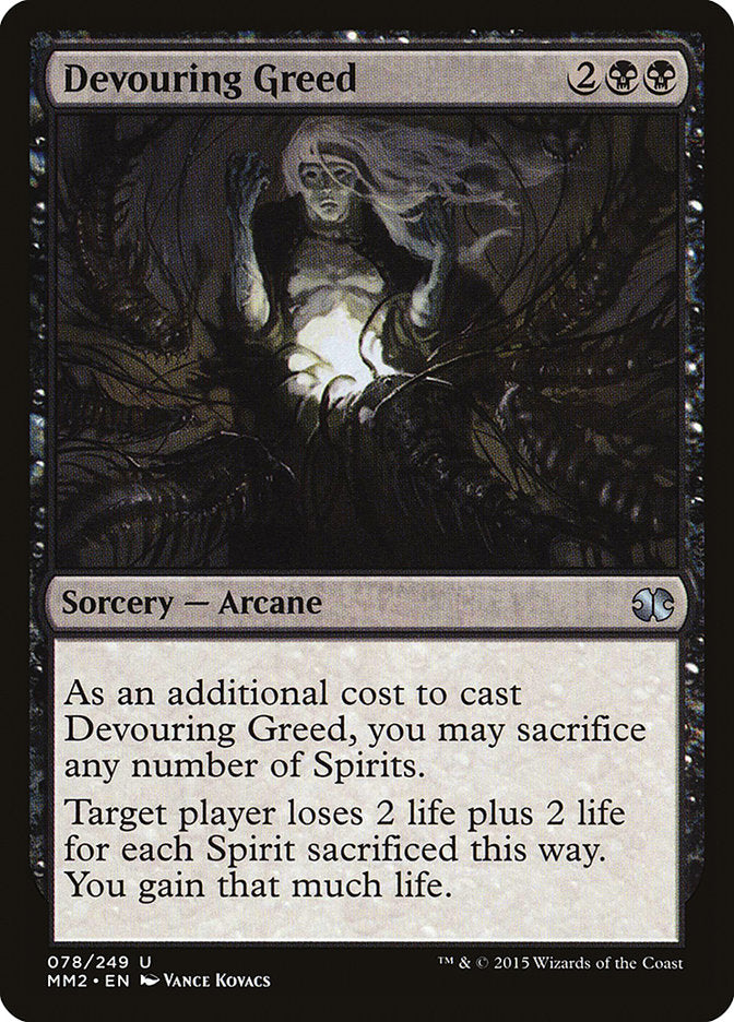 Devouring Greed [Modern Masters 2015] Magic: The Gathering
