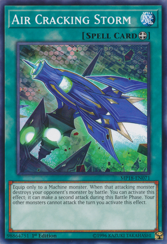 Air Cracking Storm [MP18-EN071] Common Yu-Gi-Oh!