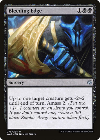 Bleeding Edge [War of the Spark] Magic: The Gathering
