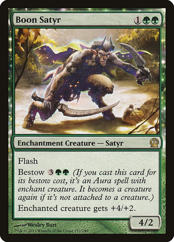 Boon Satyr [Theros] Magic: The Gathering