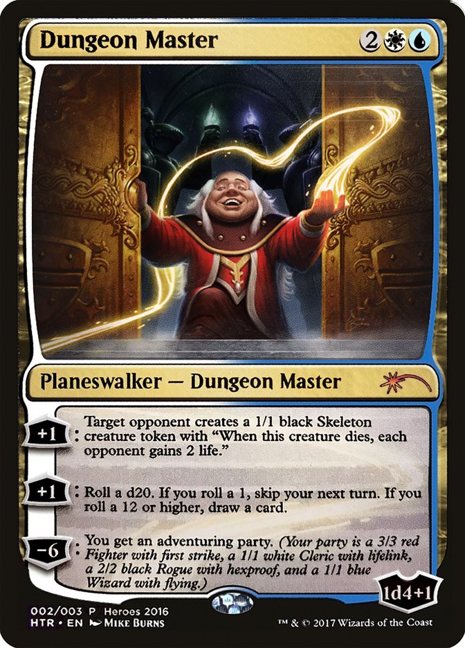 Dungeon Master [Heroes of the Realm] Magic: The Gathering