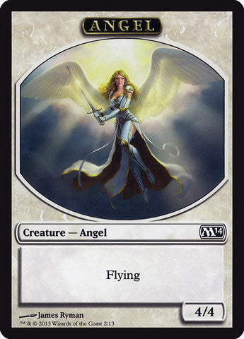 Angel Token [Magic 2014 Tokens] Magic: The Gathering