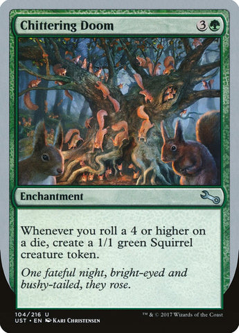Chittering Doom [Unstable] Magic: The Gathering