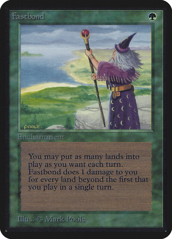 Fastbond [Alpha Edition] Magic: The Gathering